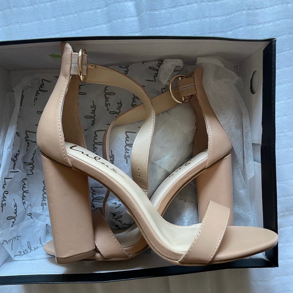 Nude heels